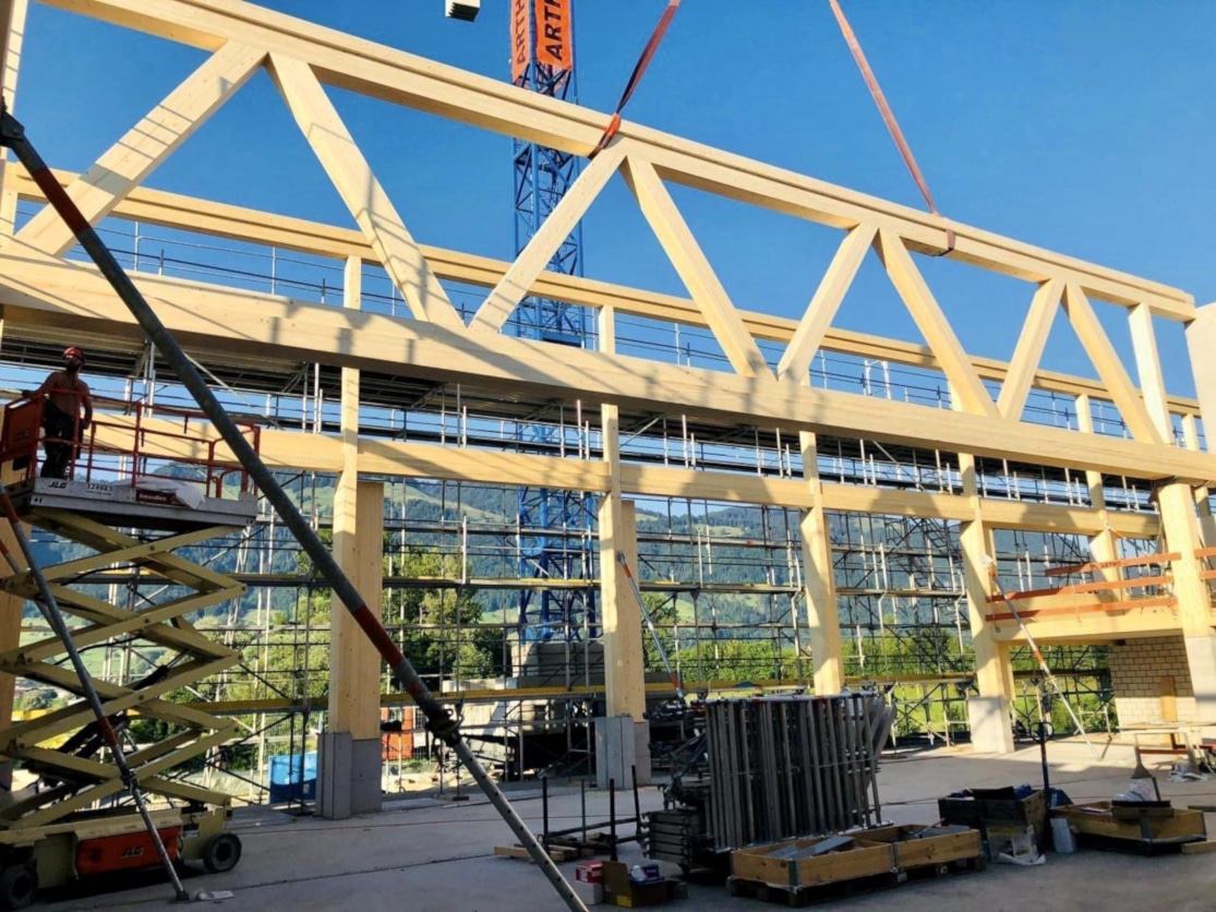 Holzelementbau, Ingenieurholzbau, Holzfassade