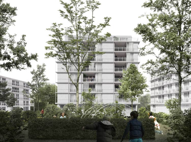 neubau-wohnueberbauung